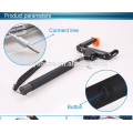 2015 hot new Z07-5 bluetooth selfie stick , selfie monopod stick for Android and IOS